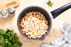 Суп с консервированной фасолью