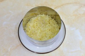 Салат "Мимоза" с копчёной скумбрией Салат "Мимоза" с копчёной скумбрией