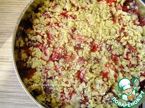 Сочный клубничный пирог