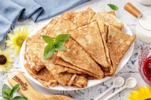 Блинчики на кефире Блинчики на кефире