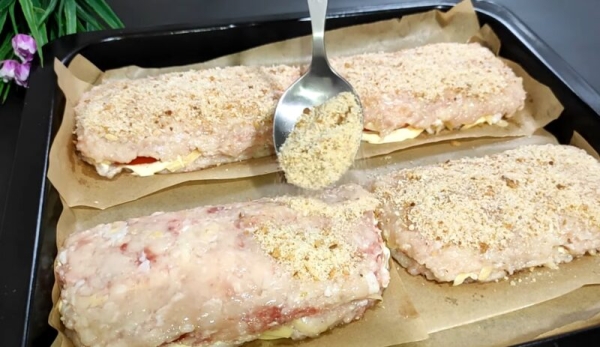 Вместо надоевших котлет! Сочные куриные конвертики за 25 минут: простой и вкусный рецепт