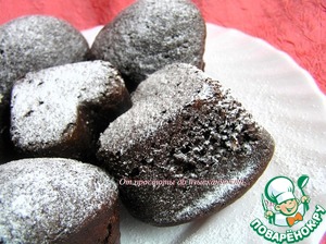 Шоколадно-клубничные кофейные кексы или Торт Шоколадно-клубничные кофейные кексы или Торт