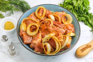 Мужской торт из шашлыка