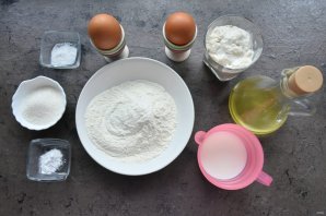 Панкейки на закваске Панкейки на закваске