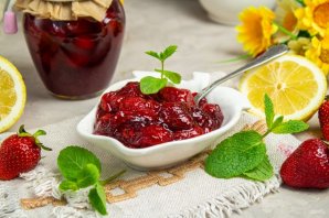Варенье из клубники с лимоном и мятой Варенье из клубники с лимоном и мятой