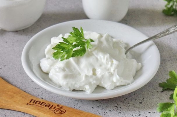 Творожный сыр из замороженного кефира Творожный сыр из замороженного кефира