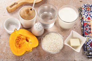 Рисовая каша с тыквой