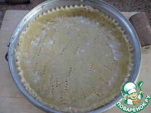 Киш-лорен с сыром и тунцом