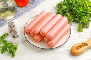 Сосиски в аэрогриле Сосиски в аэрогриле