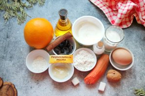 Морковный торт с апельсиновым курдом Морковный торт с апельсиновым курдом