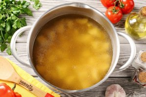 Сырный суп с говядиной Сырный суп с говядиной