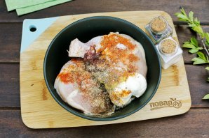 Куриные окорочка на мангале Куриные окорочка на мангале