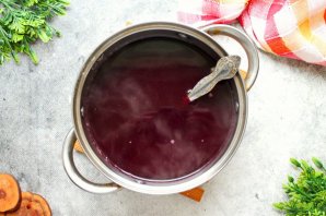 Кисель из черники Кисель из черники