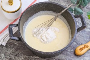 Торт "Пломбир" из печенья Торт "Пломбир" из печенья