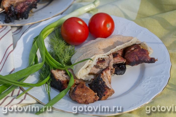 Ребрышки на мангале