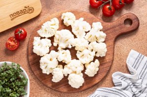 Цветная капуста в сухарях