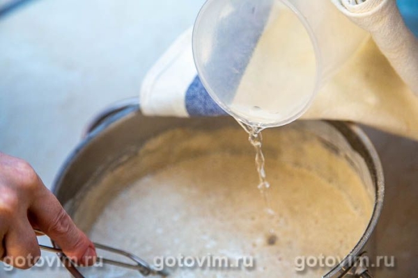 Заварные ржаные блины на кефире Заварные ржаные блины на кефире