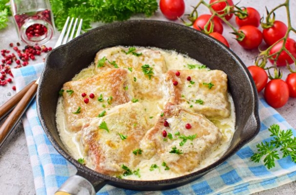 Рыба в сливках Рыба в сливках