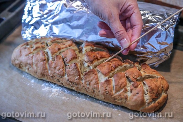 Хлеб творожный с семечками (без дрожжей) Хлеб творожный с семечками (без дрожжей)
