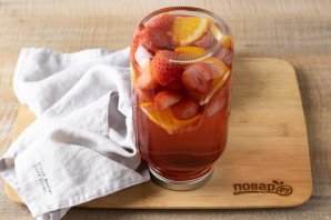 "Фанта" из клубники на зиму "Фанта" из клубники на зиму