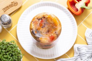 Салат из баклажанов на зиму Салат из баклажанов на зиму