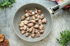 Тушеная капуста с мясом Тушеная капуста с мясом