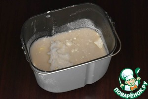 Хлеб с рисовой полентой