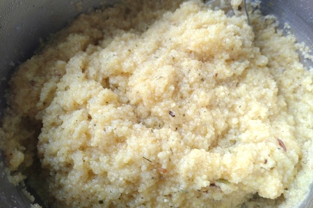 Закуска из овощей и грибов на поленте Закуска из овощей и грибов на поленте