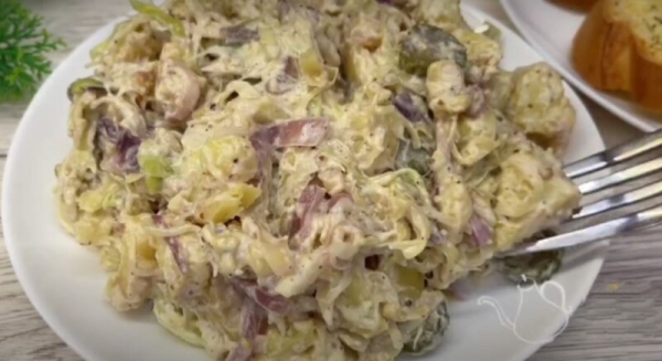 Самый вкусный немецкий салат. Никогда не устану его готовить: просто и вкусно Самый вкусный немецкий салат. Никогда не устану его готовить: просто и вкусно