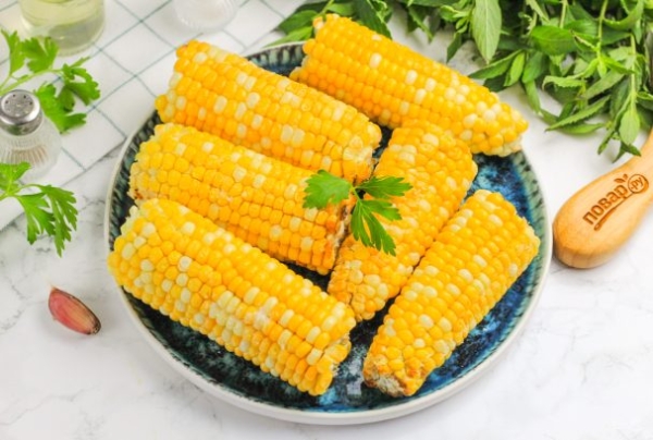 Кукуруза в аэрогриле Кукуруза в аэрогриле
