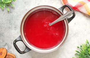 Морс из брусники Морс из брусники