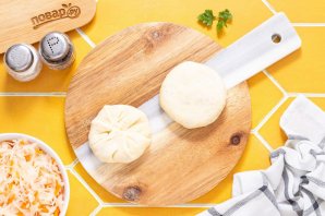 Пирожки с квашеной капустой Пирожки с квашеной капустой