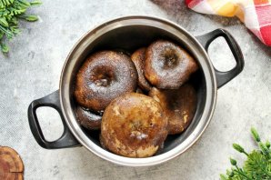 Суп с груздями Суп с груздями