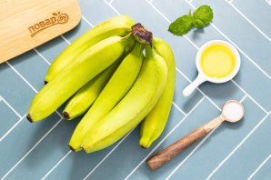 Банановые чипсы в аэрогриле Банановые чипсы в аэрогриле