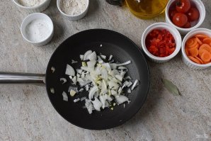 Постный суп с галушками