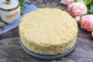 Торт "Пломбир" из печенья Торт "Пломбир" из печенья