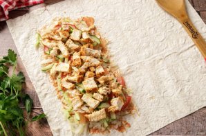 Шаурма в аэрогриле