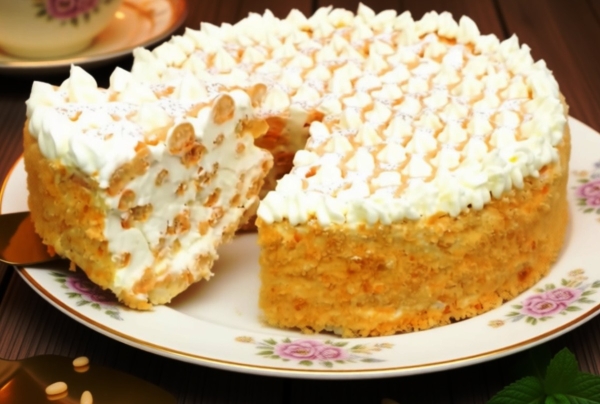 Хит для праздничного стола: мгновенный заварной торт, который обошел «Наполеон» в рейтинге сладкоежек Хит для праздничного стола: мгновенный заварной торт, который обошел «Наполеон» в рейтинге сладкоежек