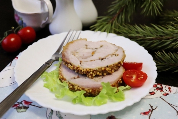 Поркетта - итальянский свиной рулет Поркетта - итальянский свиной рулет