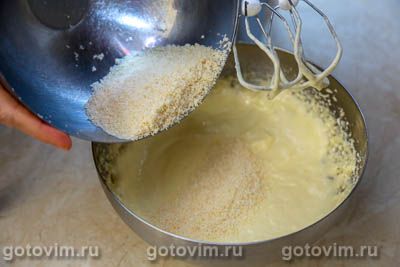 Кокосовый пирог с яблоками Кокосовый пирог с яблоками