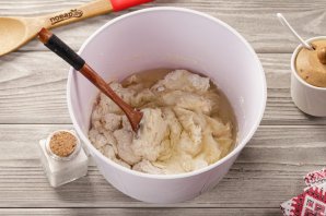 Дрожжевое тесто в микроволновке