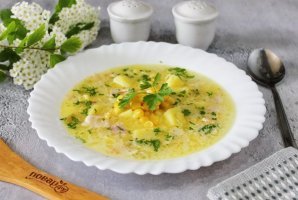 Сырный суп "Чаудер" Сырный суп "Чаудер"