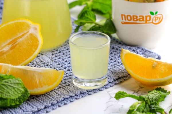 Домашний лимончелло Домашний лимончелло