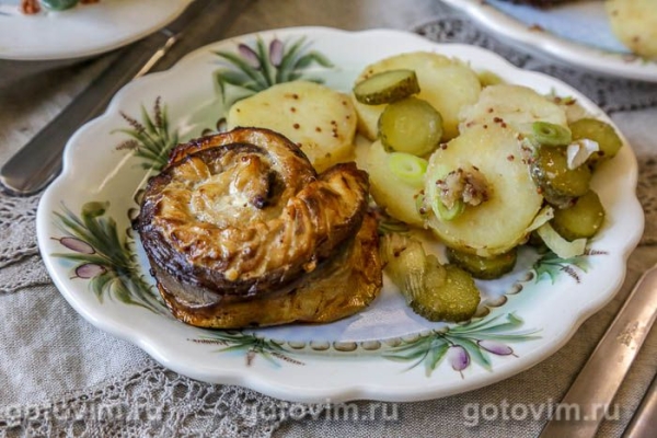 Рулет из скумбрии в горчичном маринаде Рулет из скумбрии в горчичном маринаде