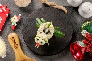 Фаршированные яйца "Новогодние драконы" Фаршированные яйца "Новогодние драконы"