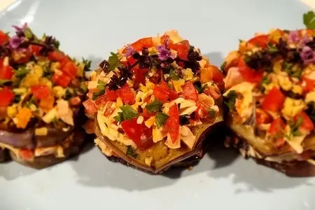 Закуска из баклажанов Закуска из баклажанов