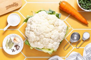 Цветная капуста маринованная быстрого приготовления