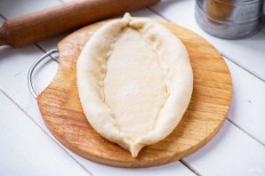 Хачапури по-аджарски без дрожжей Хачапури по-аджарски без дрожжей