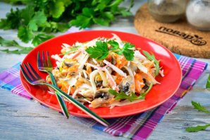 Салат "Убей меня нежно" Салат "Убей меня нежно"