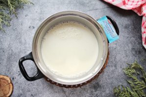 Базиликовая панакота Базиликовая панакота